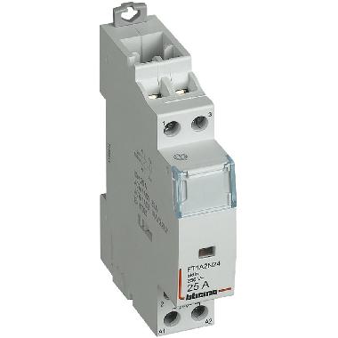 Btdin - contactor 2NO 25A coil 24Vac AC1 product photo Photo 01 3XL