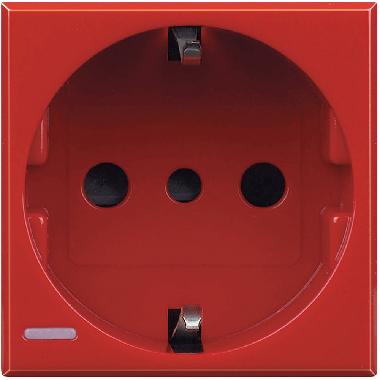 Axolute - presa std tedesco/italia P30 red product photo Photo 01 3XL