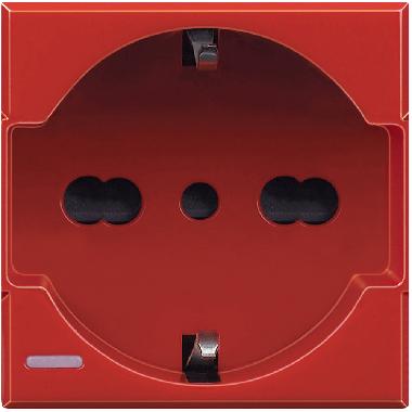 Axolute - presa std tedesco/italiano red product photo Photo 02 3XL