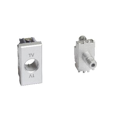 Axolute - Presa SAT coassiale tipo-F 1M product photo Photo 01 3XL