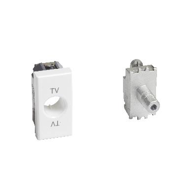 Axolute - Presa SAT coassiale tipo-F 1M product photo Photo 03 3XL