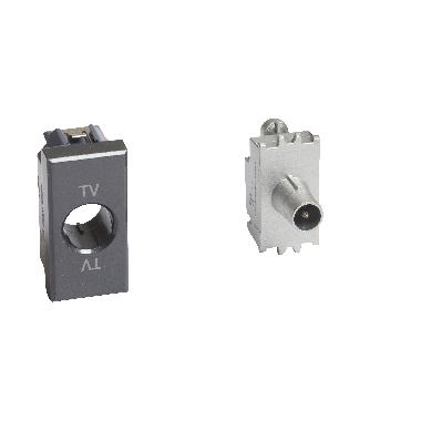 Axolute - Presa TV passante 14dB 1M product photo Photo 01 3XL