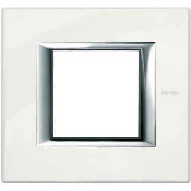Axolute - placca 2P bianco Limoges product photo Photo 01 3XL