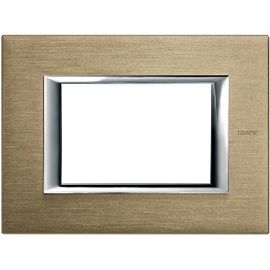 Axolute - placca 3P titanio spazzolato product photo Photo 01 3XL