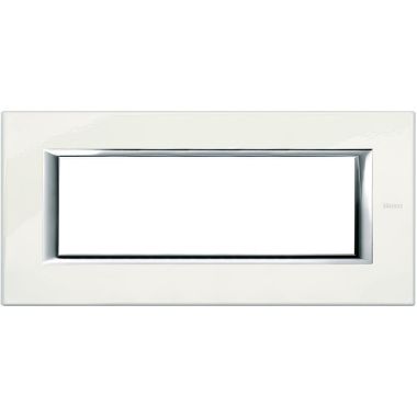 Axolute - placca 6P bianco Limoges product photo Photo 01 3XL