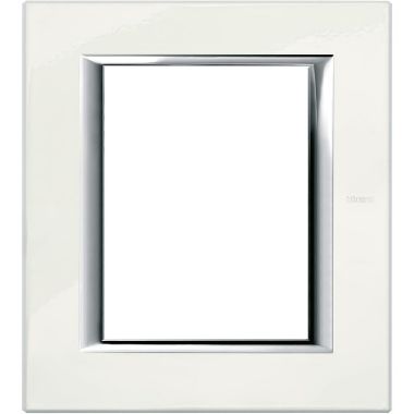 Axolute - placca 3+3P bianco Limoges product photo Photo 01 3XL
