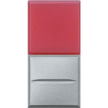pulsante assiale con diffusore rosso - NO 10A 230 Vac - tech product photo Photo 02 3XL