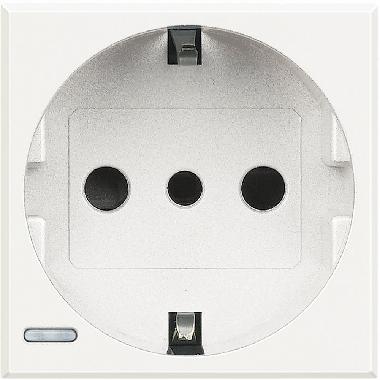 Axolute - presa std tedesco-italiano P30 product photo Photo 02 3XL