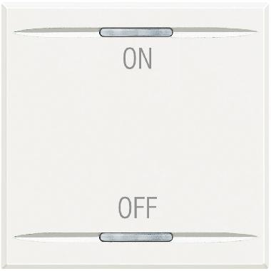 Axolute - copritasto ON OFF 2 mod bianco product photo Photo 02 3XL