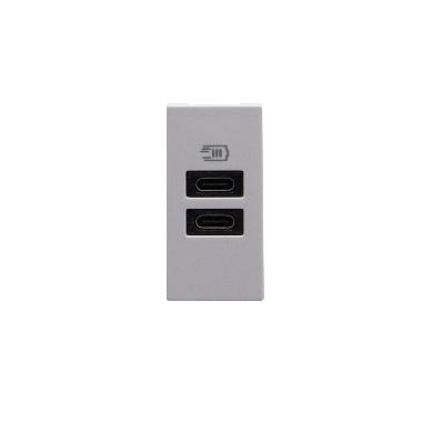 MatixGO - caricatore usb CC 1m grigio product photo Photo 03 3XL