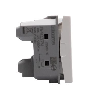 MatixGO - 2 pulsante interbloccato bianco product photo Photo 04 3XL