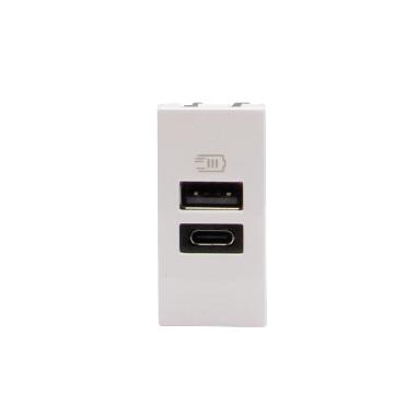 MatixGO - caricatore usb AC 1m bianco product photo Photo 03 3XL