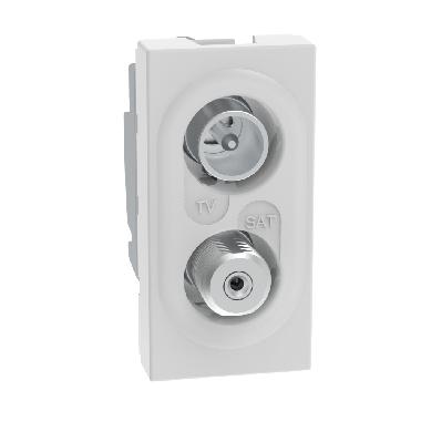 MatixGO - presa TV-SAT diretta 1m bianco product photo Photo 02 3XL