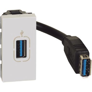 MatixGO - connettore USB A preconn bianco product photo Photo 01 3XL