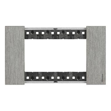 L.NOW - placca 4P ACCIAIO product photo Photo 01 3XL