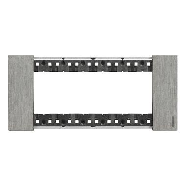 L.NOW - placca 6P ACCIAIO product photo Photo 01 3XL