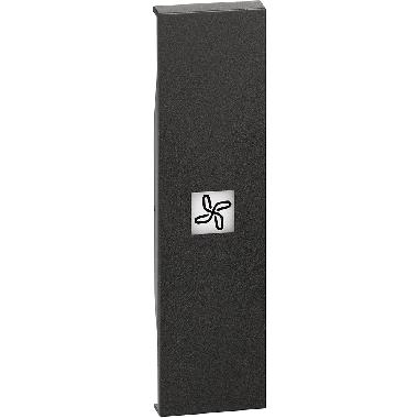 L.NOW - cover comando ventola 1 mod. nera product photo Photo 01 3XL