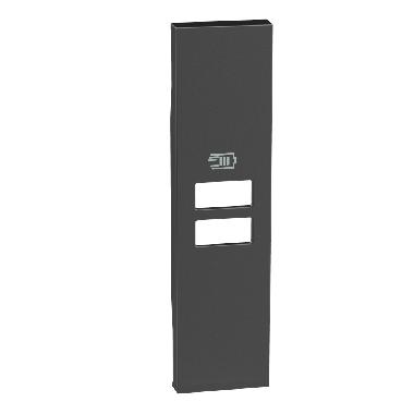 L.NOW - cover caricatore 2USB 1M nera product photo Photo 02 3XL