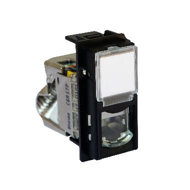 Btnet - L.NOW RJ45 toolless STP cat6A nero product photo Photo 02 3XL