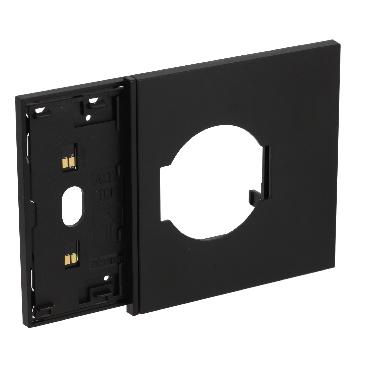 L.NOW - frame 3M nero mostr presa Schuko product photo Photo 01 3XL