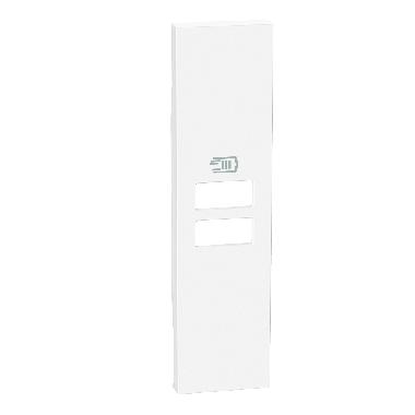 L.NOW - cover caricatore 2USB 1M bianco product photo Photo 01 3XL