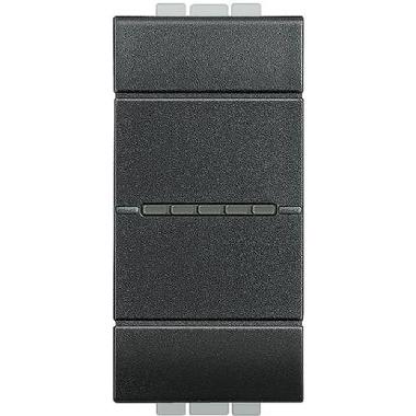 LL - interruttore ax 1P 10A 1m antracite product photo Photo 02 3XL