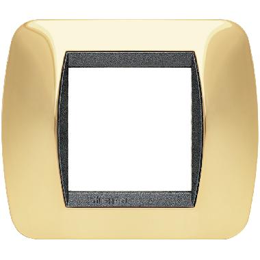 Living int - placca 2 posti oro vero product photo Photo 01 3XL