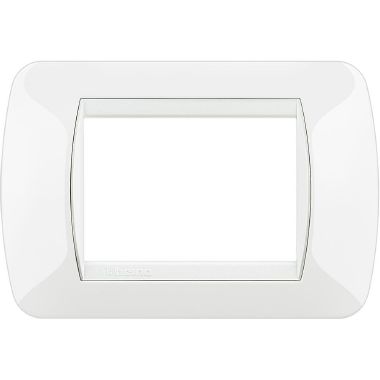 Living int - placca 3P bianco product photo Photo 01 3XL