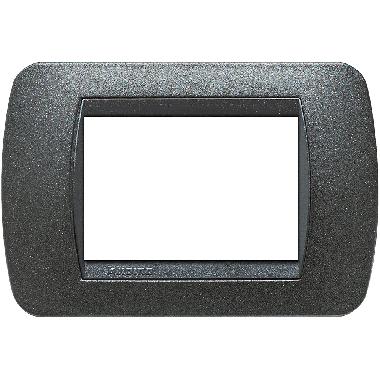 Living int - placca 3P grafite nero product photo Photo 01 3XL