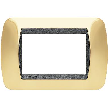 Living int - placca 3 posti oro vero product photo Photo 01 3XL