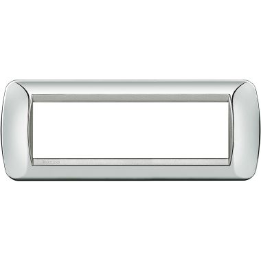 placca 7 moduli - chrome product photo Photo 01 3XL