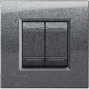 LL - placca 2P acciaio product photo Photo 02 3XL