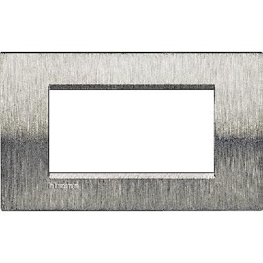LL - placca 4P acciaio spazzolato product photo Photo 01 3XL