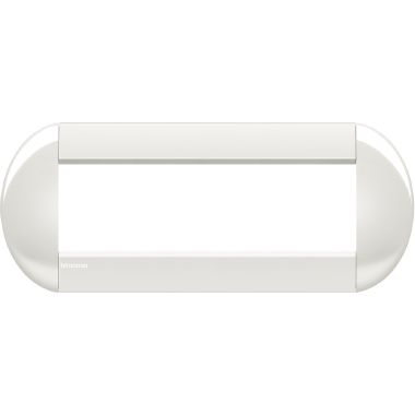 placca tonda 7 moduli -  bianca product photo Photo 01 3XL