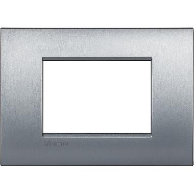 LL - placca 3P cromo spazzolato product photo Photo 01 3XL