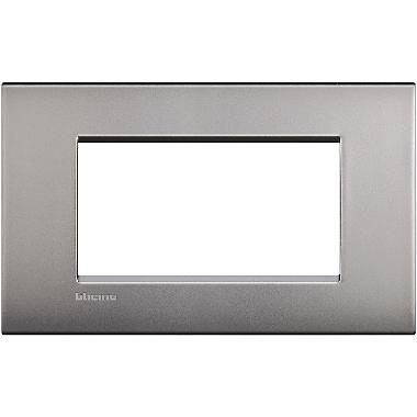 LL - placca 4P nichel satinato product photo Photo 02 3XL