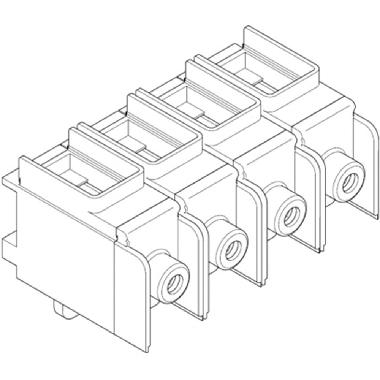 MORSETTO ESTERNO 160A GAMMA EUROPA 4PZ product photo Photo 01 3XL
