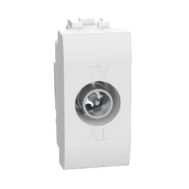 LL - Presa TV passante 14dB 1M bianco product photo Photo 01 3XL