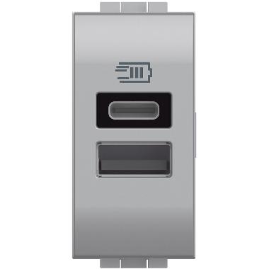 LL - Caricatore USB tipo A+C 1m tech product photo Photo 02 3XL