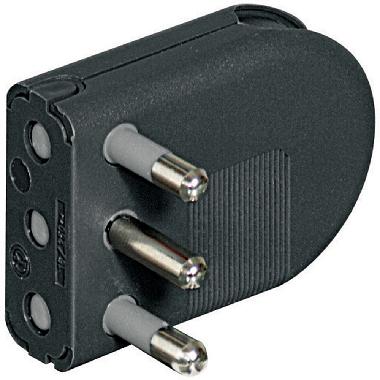 Kit - spina salvaspazio 2P+T 16A grigio product photo Photo 01 3XL