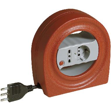 Kit - avvolgicavo 3x1,5 5m 1+1 prese prot product photo Photo 01 3XL