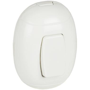 Kit oval - pulsante 10A bianco product photo Photo 01 3XL