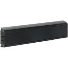 coperchio laterale PVC 60 mm 2m - nero venato product photo