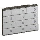 LINEA 5000 KEYPAD AL product photo
