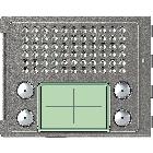 Fr porter base 4 pls doppia fila Robur product photo