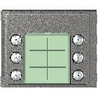 Frontale 6 pulsanti doppia fila Sfera Robur product photo