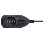 Mult-SLOT3 2+1 prese,sp.10A+int aut grigia product photo