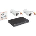 Kit con DVR 4 canali AHD e due telecamere product photo