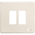 Magic - placca 2P scatola tonda resina product photo