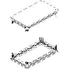 Mas HDX - base testa pann aperto 600x350mm product photo